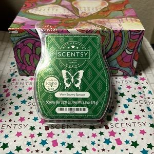 Very Snowy Spruce Scentsy Wax Bar